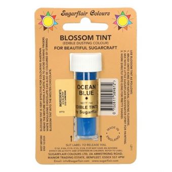 Picture of SUGARFLAIR EDIBLE OCEAN BLUE BLOSSOM TINT DUST 7ML